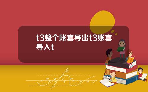 t3整个账套导出t3账套导入t